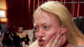 Tied Girl anal pounded at party