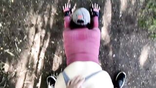 Sex with a stranger in a public park and swallow
