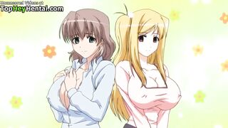 Animated Young cunt with mouth With Biggest Melons Fucks Her Friend