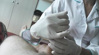 Awesome Doctor Sits On Penis - Desert Angel