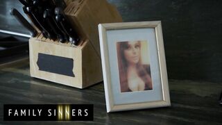 FamilySinners - Bro Gets Caught by his Step Aunt Jerking off while