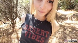 Real Teenagers - Gorgeous Lily Larimar Gets Nailed Public