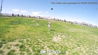 POVD - pov Sex into the park with Kylie Quinn