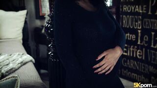 Pregnant African Hottie Filled With Sperm - Ariana Aimes