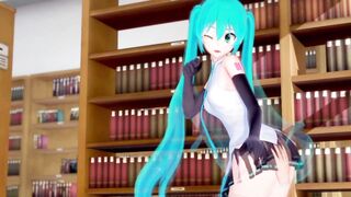 Schoolgirl Miku Loves Cock {コイカツ!/3d Hentai}