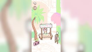 CocoNut Shake [Pixel Animated game] Big breast milking on the beach