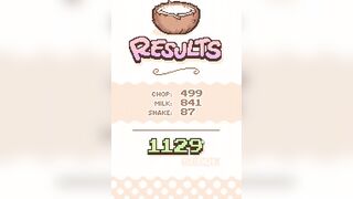 CocoNut Shake [Pixel Animated game] Big breast milking on the beach