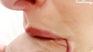 Mommy doesn't mind getting boned. POV in the shower. FeralBerryy