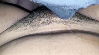 Cuckold Wipes Cum from another Man