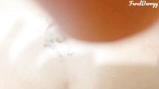 Mommy doesn't mind getting fucked. point of watch inside the shower. FeralBerryy