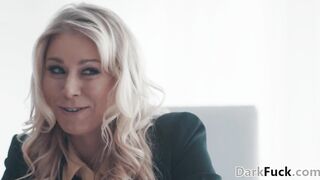 Katie Morgan Takes Her Co-Worker's long african penis