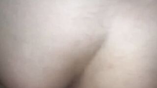 Ella Solita se lo mete y le hago la cola mientras gime mucho | Eighteen Hispanic whit long butt