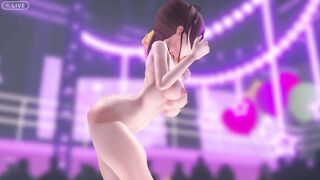 mmd r18 Ma ri & Me & Ha cha Ghost Dance Kai Kai fixed no mosaic 3d animated