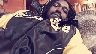 Cabin fever come join us with his long african dick see me fucking drain his nuts for a whole week