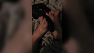 Lotion devils pedicure toy