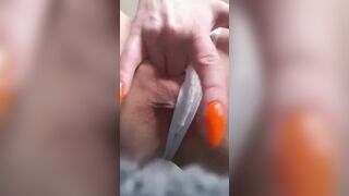 soak masturbation and fingered into white lingerie