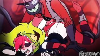 Villainous Animated African Hat eating Demencia