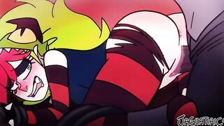 Villainous Animated African Hat eating Demencia
