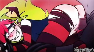 Villainous Animated African Hat eating Demencia