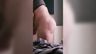 Step cougar Big Titted Bubble Ass with Long Twat Gets Caught Nude by step son