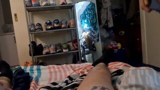 Turned On bbw finally gets her some DICK 