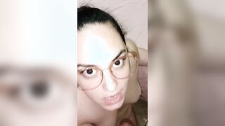 Blowjob/ cumshot/ face
