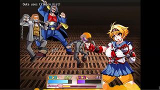 Kamikaze Kommittee Ouka RPG [Hentai sex game] Ep.four Defeating the first boss
