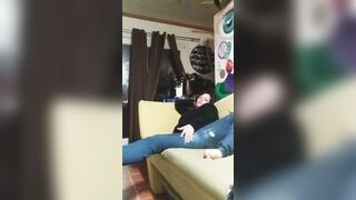 She catches you watching her toes and decides to tease you