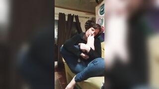 She catches you watching her toes and decides to tease you