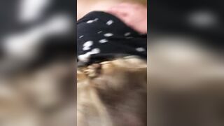 Wifey blows my dick and fucks long sex toy