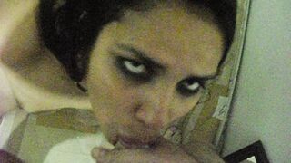 After a fellatio and titjob, I take his rich cummed, lusty, me trago la leche, que rica corrida, cum