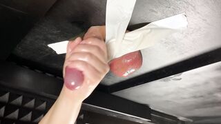 Milking Table 4K *Duct taped his nuts and he jizzes into my mouth*