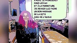 Mandy une secrétaire un peu beaucoup salope