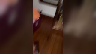 Back shots on the stool