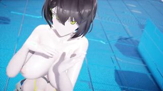【MMD R-eighteen SEX DANCE】BREMERTON INSANE DELICIOUS SATISFACTION SWEET SEX 甘い喜び [MMD]