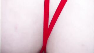 19 Yo squirts then gets cummed into underwear