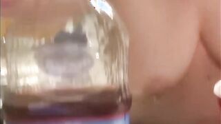 BBW Older milf Peeing Compilation JUICE masturbation
