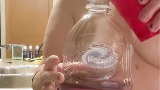 BBW Older milf Peeing Compilation JUICE masturbation