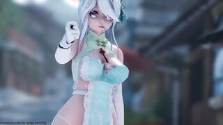 【MMD R-18 year old SEX DANCE】PERVERSE YUMMY BOOTY SWEET BUTT 大きなお尻 [MMD]