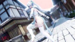 【MMD R-18 year old SEX DANCE】PERVERSE YUMMY BOOTY SWEET BUTT 大きなお尻 [MMD]