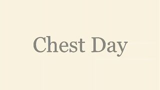 Chest Day at Work - Photo Album - Love Sara Christine