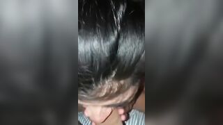 Big long penis inside my mouth and Suck it