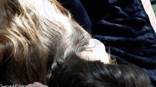 CurvedEdges - Teenagers with huge booty blows, riding and squirts ends with a long jizzed