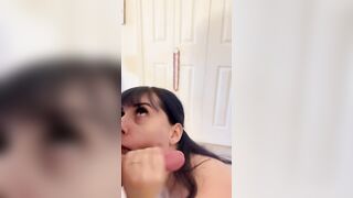 qt makes hubby cum