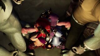 Werewolf Gang Bang