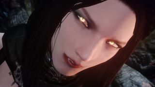 Serana Skyrim cowgirl (noname55)