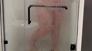 Shari inside the shower! sneak peek