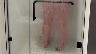 Shari inside the shower! sneak peek