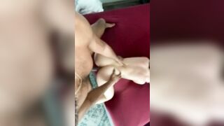 Shy teenage cunt with mouth gets banged!