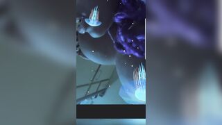 Underwater squirt fest